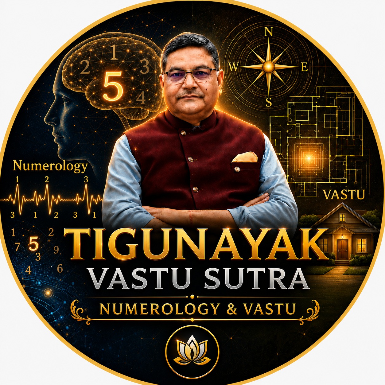 Acharya Eng. Om Hari Sharma - Tigunayak Vastu Sutra, Numerology and Vastu Consultant